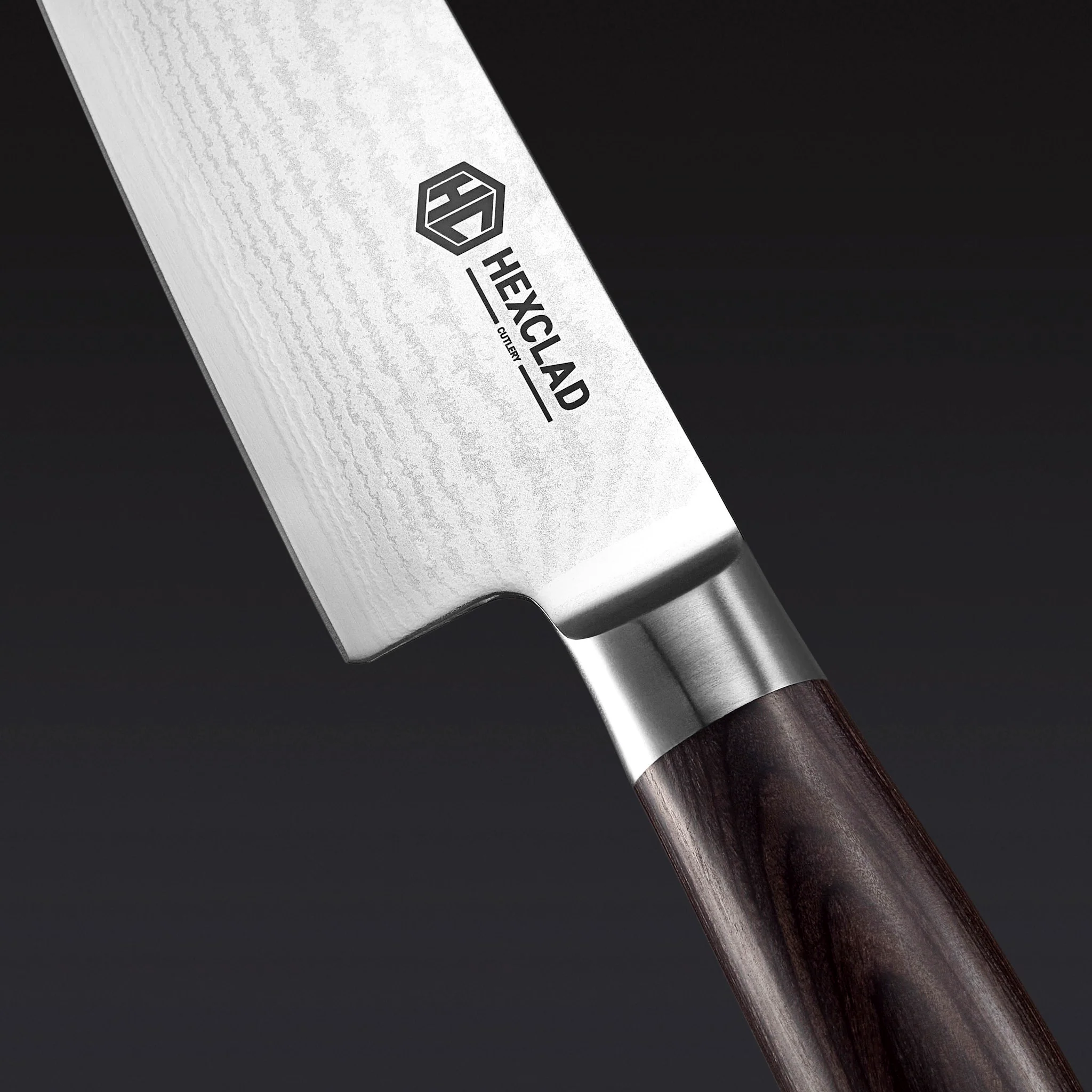 Damascus Steel Knife Set, 6-pc (Espresso) - Image 5