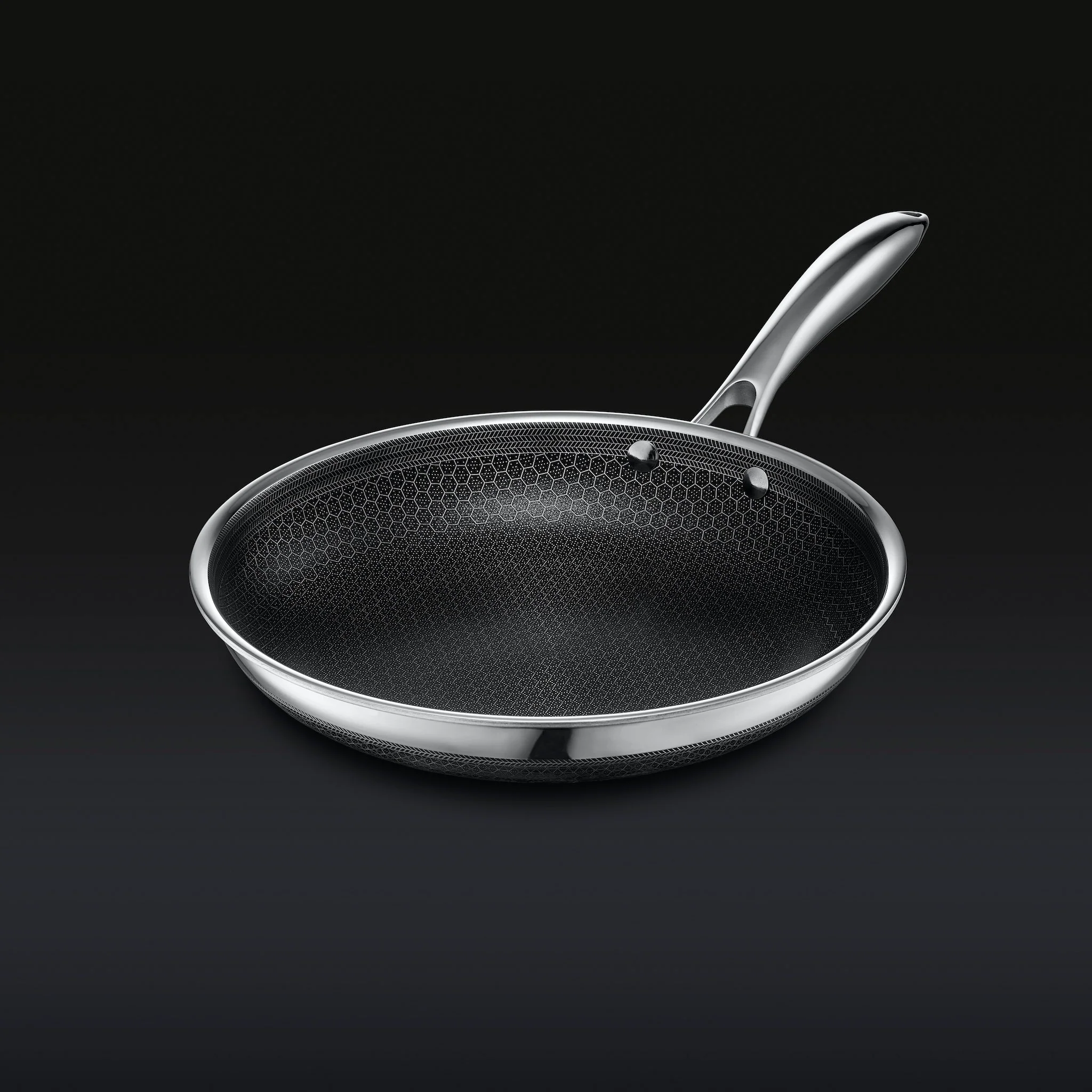 Hybrid Fry Pan Set With Lids, 6-pc - Image 3